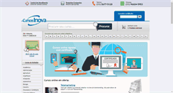 Desktop Screenshot of cursosinova.com.br