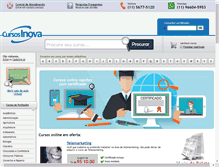Tablet Screenshot of cursosinova.com.br